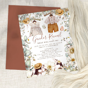 Budget Bunny Genre Reveillez Baby shower Invitatio