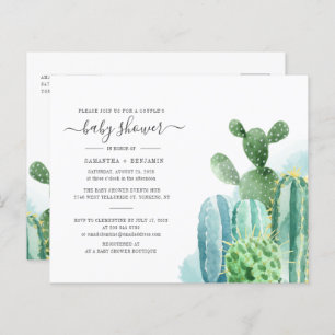 Budget Cactus Plante Botanique Couples Baby shower