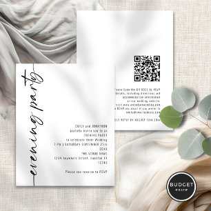 Budget Calligraphie QR Mariage Invités du soir