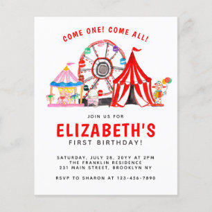 Budget Carnaval Cirque Tente Clown Enfant Annivers