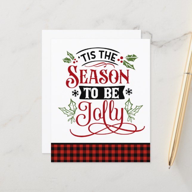 Budget Cette saison sera Jolly Noël (Devant/Arrière en situation)