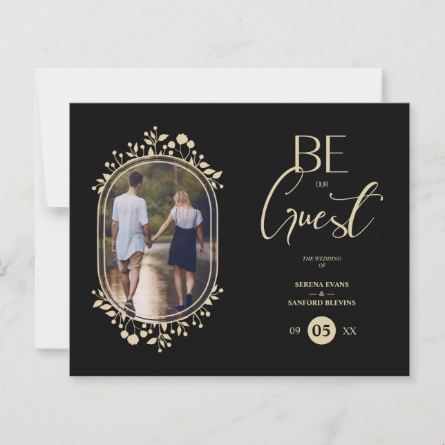 Budget Cheap Minimalist Fancy Photo Golden Effect (Devant)