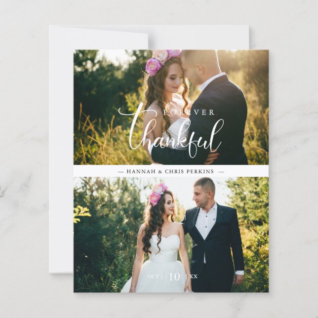 Budget Chic 2 Photos Collage Hand Lettered  (Devant)