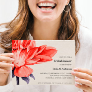 BUDGET Chic Fleur Fleur Orange Fête des mariées
