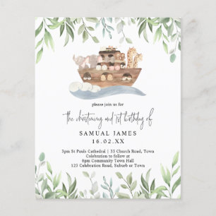 Budget Christening & 1er Anniversaire Arche de Noé