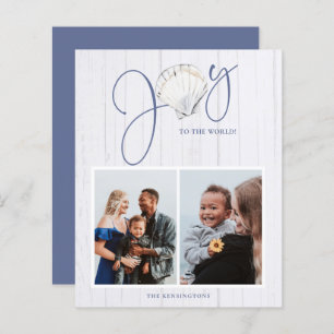 Budget Coastal Noël Joy Seashell Holiday