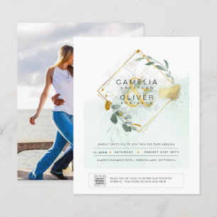 BUDGET CODE DE PHOTOGRAPHIE Faire-part de mariage