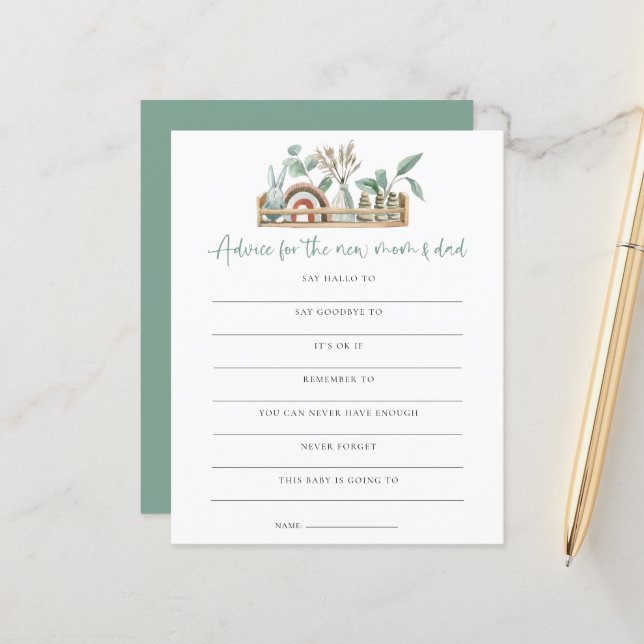 Budget Conseils de jeu Nouveau Maman Papa Sage Bab (Devant/Arrière en situation)