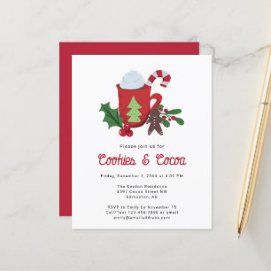 Budget Cookies et cacao Fête de Noël