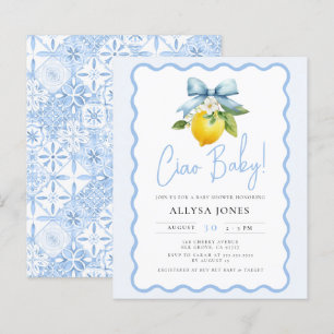 Budget Coquette Lemon Ciao Baby Baby shower Wavy