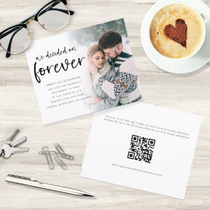 Budget Décidé sur Forever Photo QR Code Date d'enr