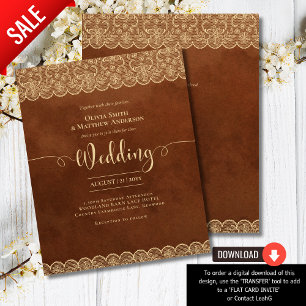 BUDGET Décoration de mariage rustique en or et den