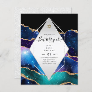BUDGET DES Invitations BAT MITZVAH DE PARTIES SCIN