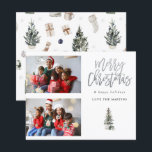 Budget Deux photo Arbre de Noël moderne<br><div class="desc">** LE PAPIER SATIN EST PAPIER MINCE. METTEZ À JOUR LE PAPIER POUR UN PAPIER PLUS ÉPAISSE, CARTE. A UNE OPTION POUR ENVELOPPES. *** Économisez de l'argent sur les invitations avec cette petite invitation qui a une option pour les enveloppes. Envoyez un peu de joie de vacances avec vos deux...</div>