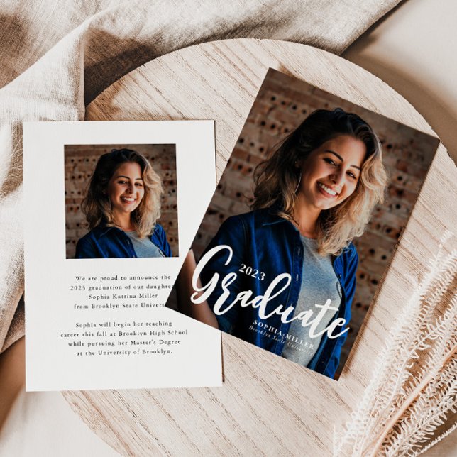 Budget Diplômé Script 2 - Carte d'études photo (Créateur téléchargé)