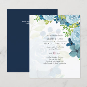 Budget Dusty Blue Flowers Sage Mariage