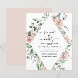 Budget Dusty Pink Brunch & Bubbly Fête des mariées