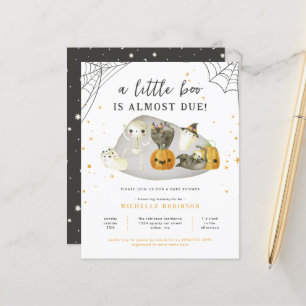 Budget Éffrayant Baby shower d'Halloween Little Bo