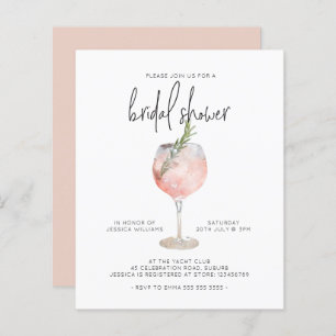 Budget Élégant Cocktail rose Fête des mariées Brun