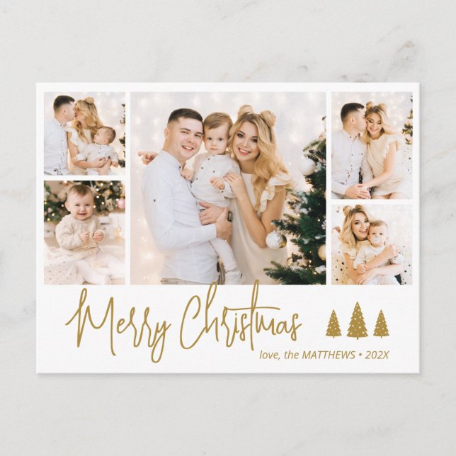 Budget Élégant Collage 5 Photo Carte postale de No (Devant)