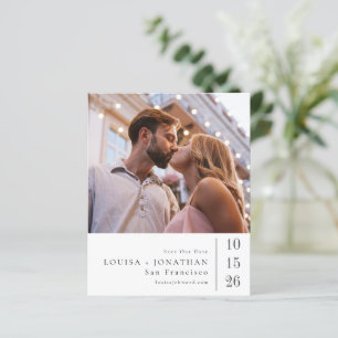 Budget Élégant Deux Mariages Photo Enregistrer La