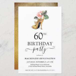 Budget Elegant Gold High Heels 60e anniversaire