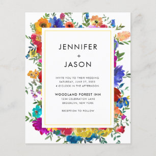 BUDGET Élégant Gras Couleur Roses Peonies Mariage