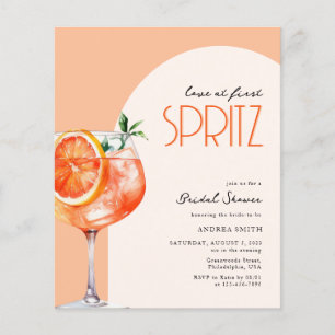Budget Elegant Love at First Spritz Fête des marié