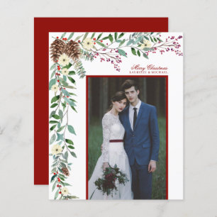 Budget Elegant Pine Garland Photo de Noël