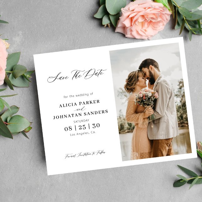 Budget élégant script photo mariage à retenir la d (Créateur téléchargé)