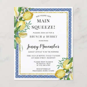 Budget Elle a trouvé son invitation au citron Main