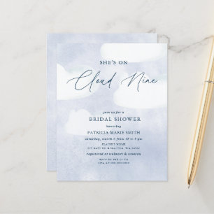 Budget Elle est sur Cloud Nine Fête des mariées In