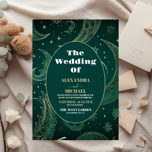 Budget Emerald Green Gold CelestiMariage