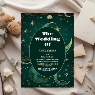 Budget Emerald Green Gold CelestiMariage