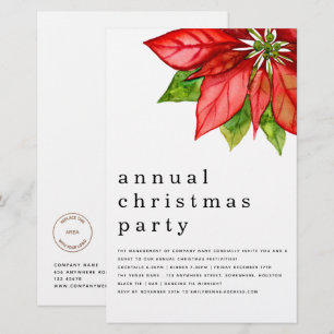 Budget Employé Fête Poinsettia Plus grande