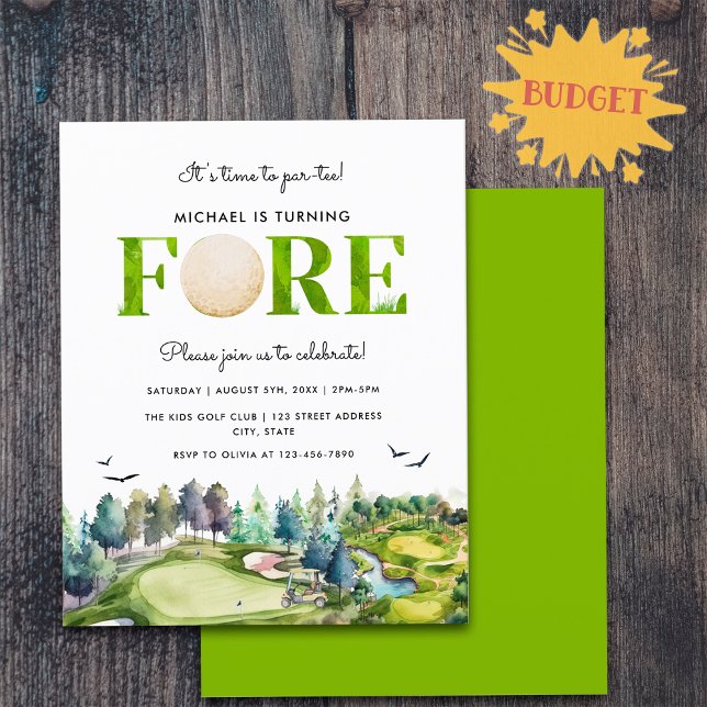 Budget en fête pour son 4ème anniversaire (Front and Back)