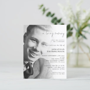 Budget En Mémoire Amour Photo Invitation de déjeun