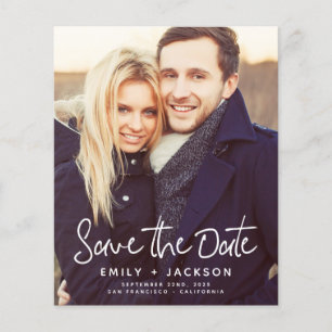 Budget Enregistrer la date Invitations photo