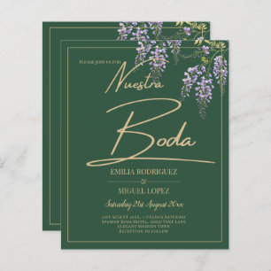 BUDGET Espagne All-in1 WISTERIA Gold Green BODA