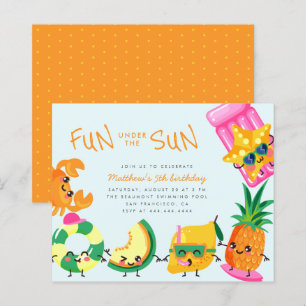 Budget Été Plaisir Sous L'Anniversaire de enfant S