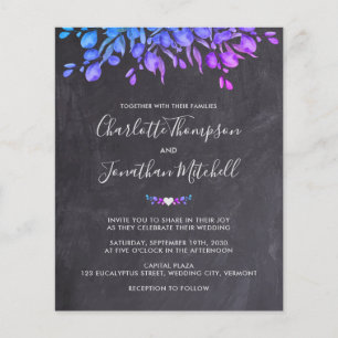 Budget Eucalyptus Ardoise Botanique Mariage Invita