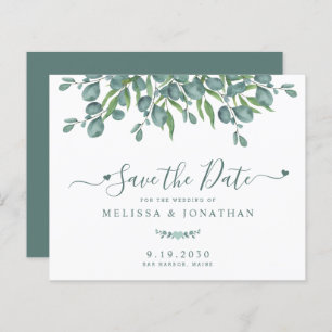 Budget Eucalyptus Botanical Wedding Enregistrer La