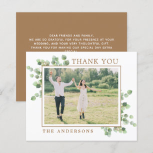 Budget Eucalyptus Botanique Mariage Merci