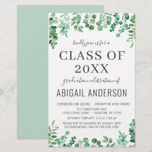 Budget Eucalyptus Classe de 2023 Invitation du Par