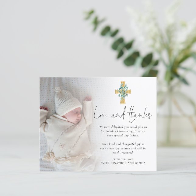 Budget Eucalyptus Cross Photo Christing Merci (Debout devant)