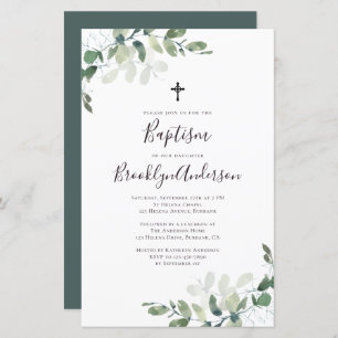 BUDGET Eucalyptus Grande invitation au baptême