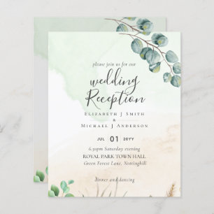Budget Eucalyptus Greenery Mariage réception
