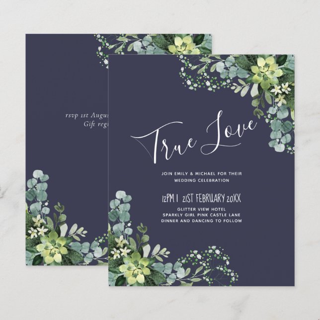 BUDGET Eucalyptus Mariage de verdure (Devant / Derrière)