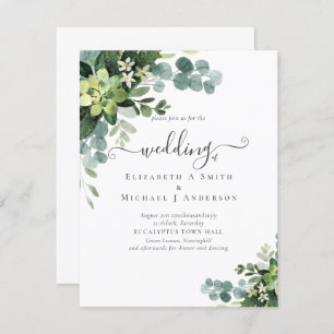 BUDGET Eucalyptus Mariage de verdure