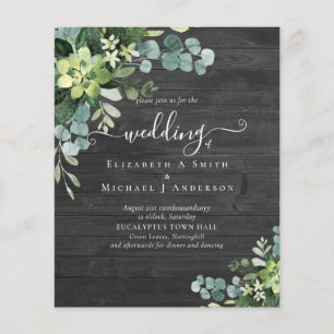 BUDGET Eucalyptus Mariage de verdure